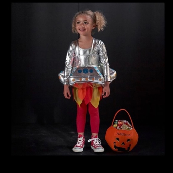Pottery Barn UFO kids Costume Light Up NWT - Picture 6 of 9